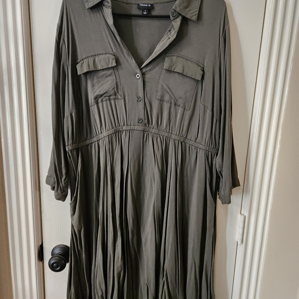 Green Torrid Dress
